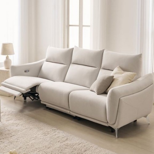 코지 제로월 패브릭 리클라이너 4인용