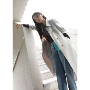 잇미샤 포켓 포인트 싱글 트렌치 코트 ITO9WBY300 842399 66 그레이이미지입니다. 누르면 해당 게시물로 새창이동합니다.