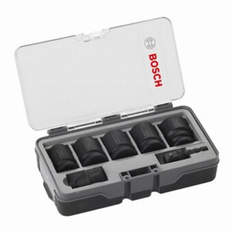보쉬 1/2인치 <b>임팩</b><b>렌치</b>용 소켓 세트 (7pcs)