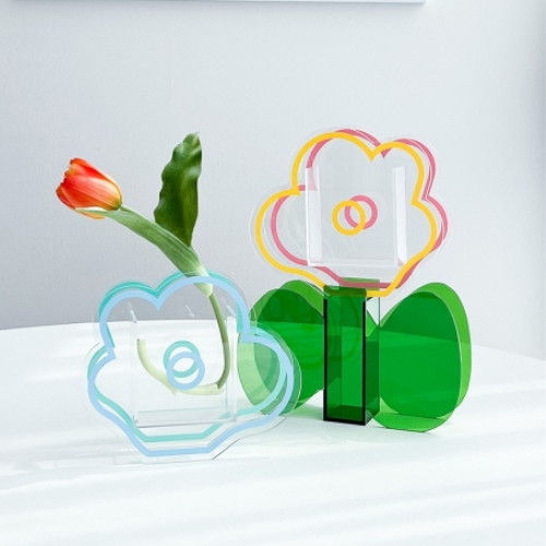 부카즈 ㅤ플라워 아크릴 화병_이미지