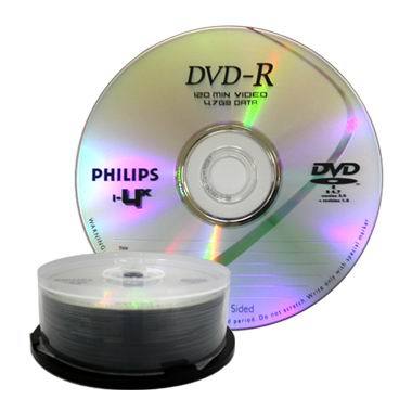 필립스 DVD-R 4.7GB 4x 케익 25장_이미지