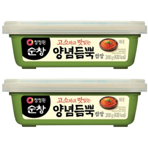 청정원 순창 양념 듬뿍 쌈장 200g (2개)_이미지