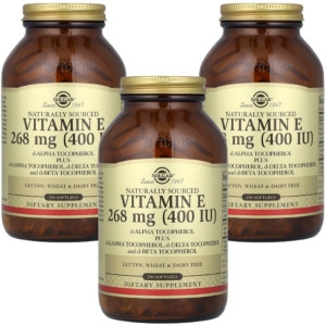 솔가 비타민E 400IU 268mg 250캡슐 (3개)_이미지