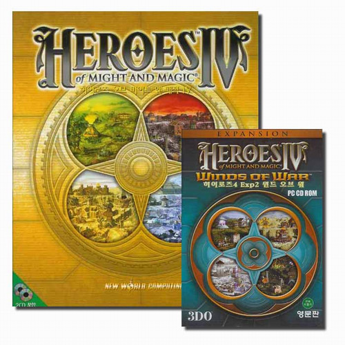 3DO 히어로즈 오브 마이트 앤 매직 4 + 윈드 오브 워