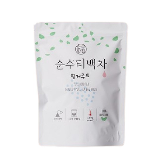 순수티백차 핑거루트차 50T