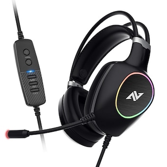 앱코 <b>ABKO</b><b>NCORE</b> CH55 가상 7.1 채널 RGB 스펙트럼 진동 초경량 게이밍 헤드셋