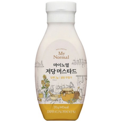 마이노멀 저당 머스타드 310g (1개)_이미지