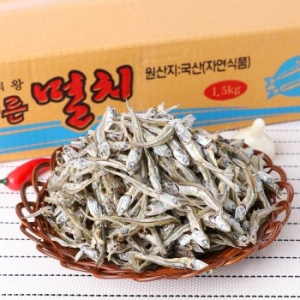 백송식품 국내산 햇 고바멸치-중멸 1.5Kg 볶음용_이미지