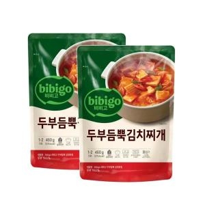 CJ제일제당 비비고 두부듬뿍 김치찌개 460g (2개)