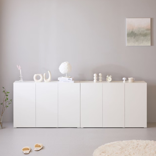 제이디퍼니처 미오 3단 E0 LPM 와이드 수납장 1200_이미지