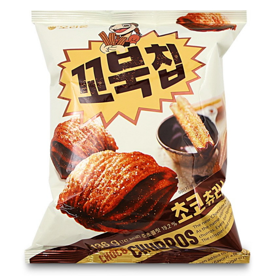 오리온 꼬북칩 초코츄러스맛 136g (1개)