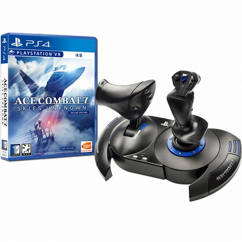 에이스 컴뱃 7: 스카이즈 언노운 PS4 +HOTAS4 플라이트스틱,한글판_이미지