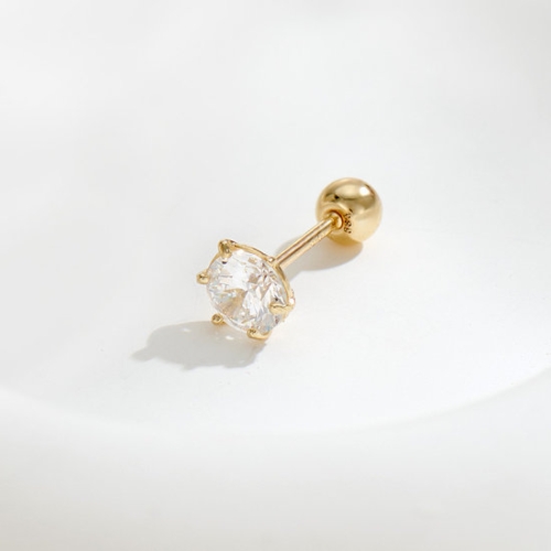 ��غ��� 14K ���� ���� ť�� �Ǿ�� 4mm ���� JAE40482