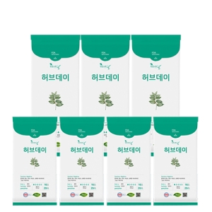 허브데이 생리대 + 샘플 중형4팩+팬티라이너3팩