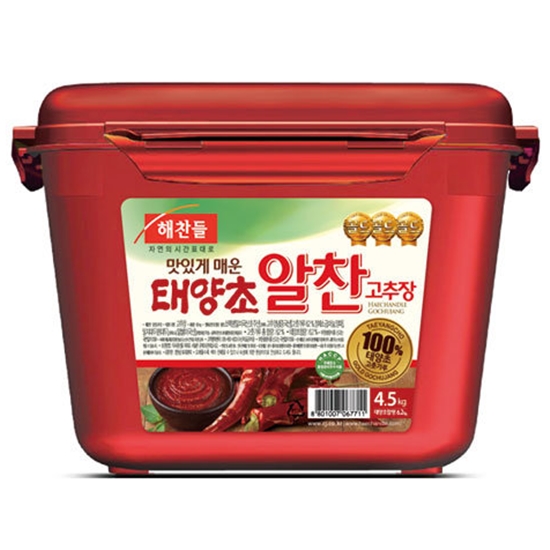해찬들 맛있게 매운 태양초 알찬 고추장 4.5kg이미지입니다. 누르면 해당 게시물로 새창이동합니다.