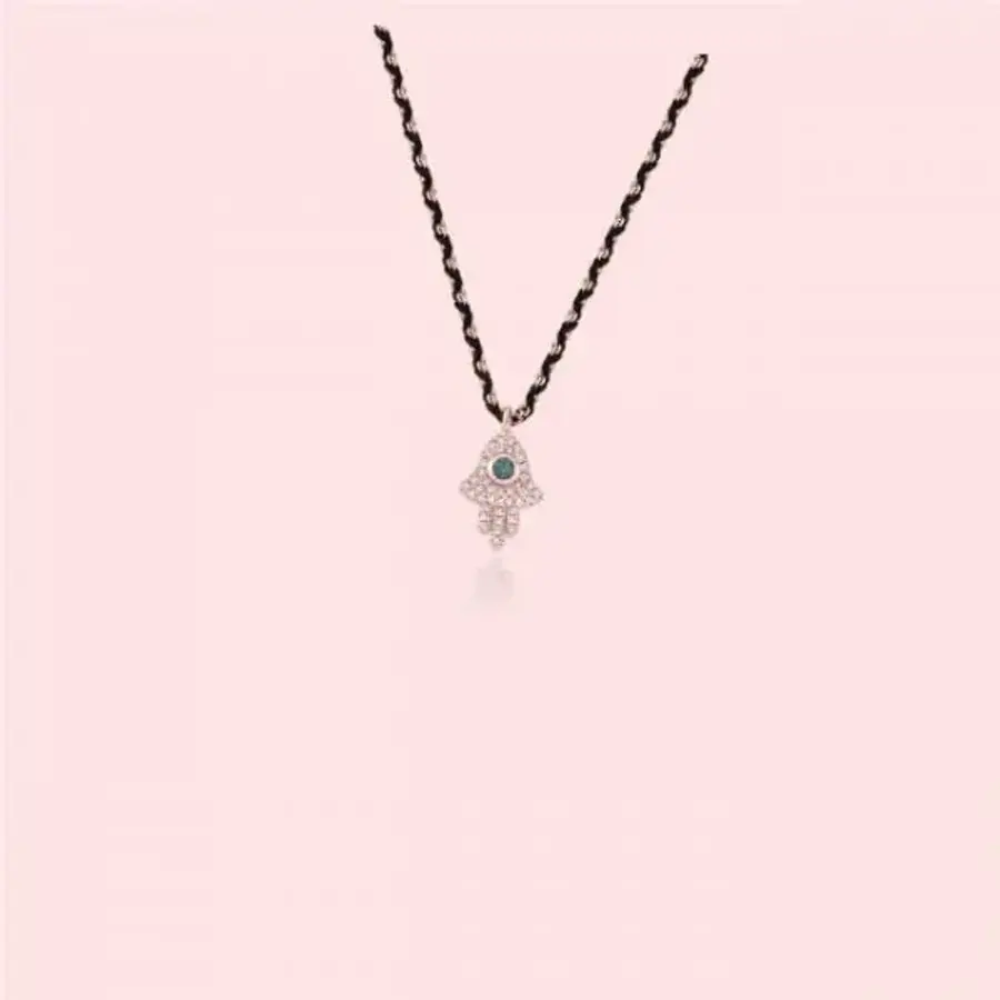 세그먼트에이 14K 햄사 실크체인 목걸이 네크리스 악세서리 SL21502N 4602494_이미지