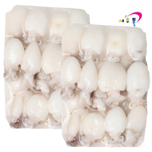 새우몰 미니 갑오징어 24미 베이비까 중화요리 식재료 내외 12미 200g (2개)_이미지