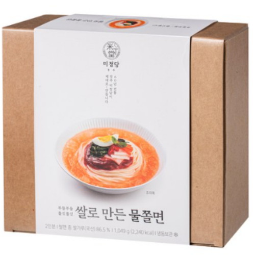 미정 미정당 쌀로 만든 물쫄면 1.04kg (2개)