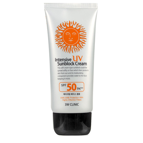 3W클리닉 인텐시브 유브이 선 블록 70ml (2개)_이미지