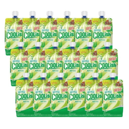 롯데제과 설레임 쿨리쉬 멜론소다 160ml