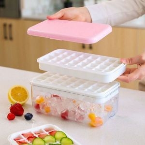 얼음틀 얼음트레이 아이스큐브 대용량 보관통