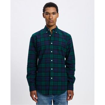 폴로랄프로렌 커스텀 핏 태터솔 옥스포드 셔츠 네이비 그린 153793895