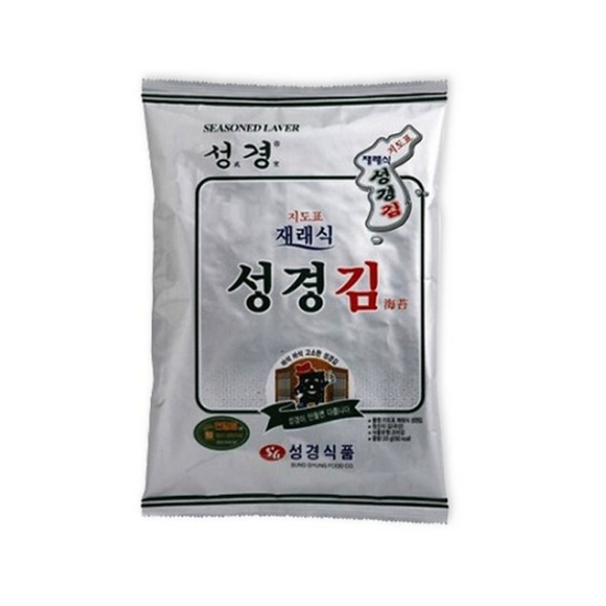 성경식품 지도표성경김 재래식 성경김 30g (7개)