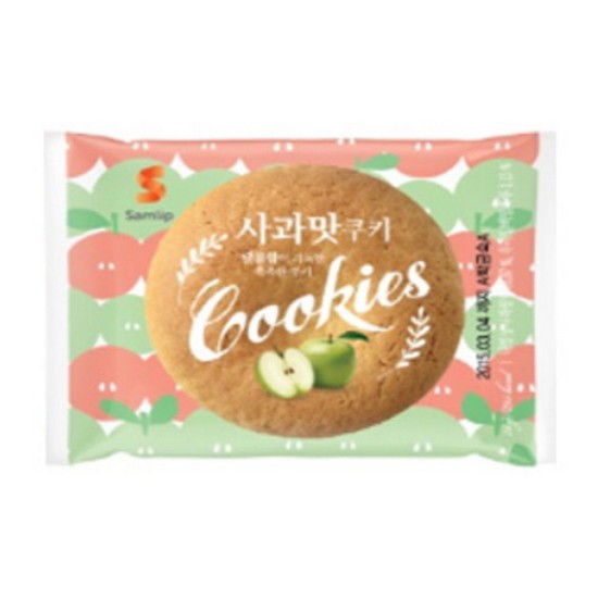 SPC삼립 사과맛 쿠키 16g