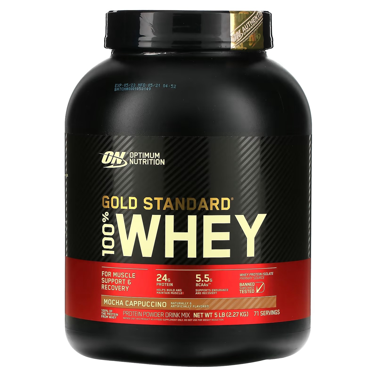 골드 스탠다드 100% 웨이 모카 카푸치노 2.27kg