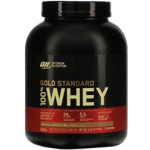 옵티멈뉴트리션 골드 스탠다드 100% 웨이 모카 카푸치노 2.27kg (1개)