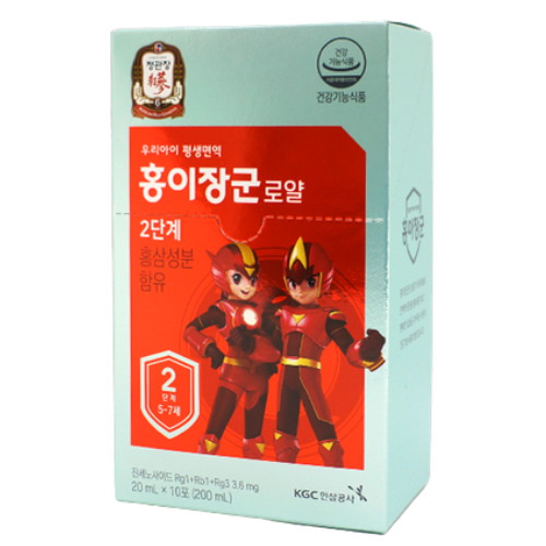 정관장 홍이장군 로얄 2단계 20ml 30포(겉케이스 미포함)