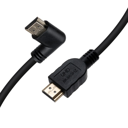 IF926 HDMI v2.1 좌향꺾임 케이블