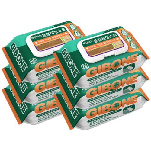 세균닦는 물걸레 청소포 25매