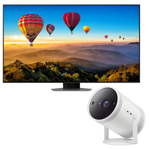 삼성전자 QLED KQ65QC80AFXKR + SP-LSBP3LAXKR (스탠드+빔프로젝터)_이미지