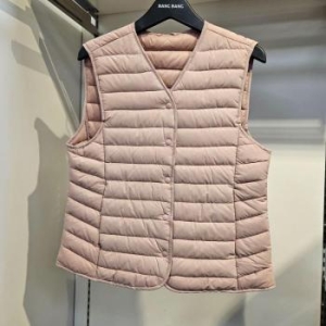 HC09 칠곡 여성 거위솜털 조끼 초경량 아주얇고 깃털처럼 가벼운 구스 조 S11179337