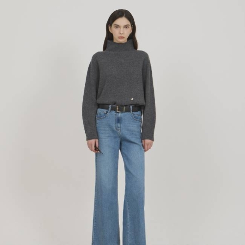 대현 ZOOC 울 100 하이넥 루즈핏 풀오버 V254KSK931