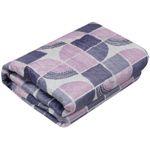 한일의료기 체크 퍼플 전기요 (중형, 100x180cm)