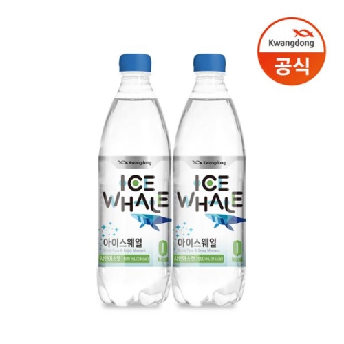 광동제약 아이스웨일 탄산음료 샤인머스캣 20개 500ml