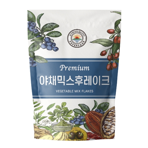 해나식품 야채 믹스 후레이크 라면 건더기 스프 300g 2개