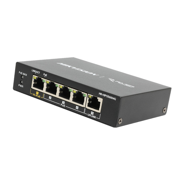HIKVISION HR-HIPOE6004G 스위치허브_이미지