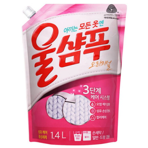 울샴푸 오리지널 리필 1.4L (9개)_이미지