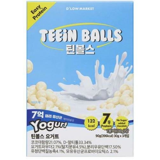 블랭크코퍼레이션 틴볼스 요거트 3개입 90g (1개)