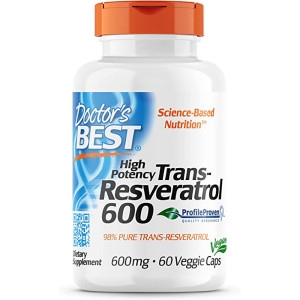  닥터스베스트 고효능 트랜스 레스베라트롤 600mg 60캡슐 [1개]