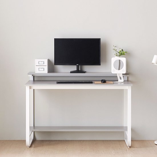 헤이미쉬홈 샘스틸 1단 철제 컴퓨터 책상  (1200x620)_이미지