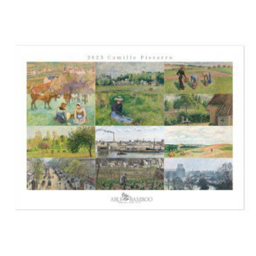 에이블밤부 2023 명화 캘린더 달력 까미유 피사로 Type A