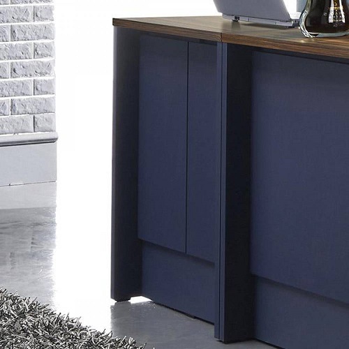 미소비즈 모던라인 아디라 아일랜드식탁 600 (의자별도)_이미지