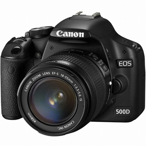캐논 EOS 500D 렌즈세트 (18-55mm F3.5-5.6, 중고품)_이미지