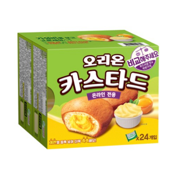 오리온 카스타드 12개입 288g (5개)_이미지