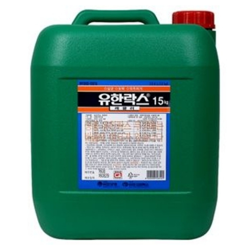 유한락스 레귤러 15kg (13.8L)이미지입니다. 누르면 해당 게시물로 새창이동합니다.