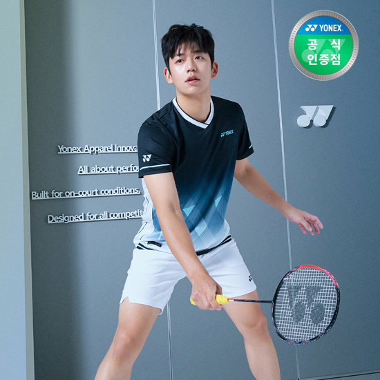 요넥스 배드민턴 경기복 게임웨어 반팔 티셔츠 243TS003M_이미지